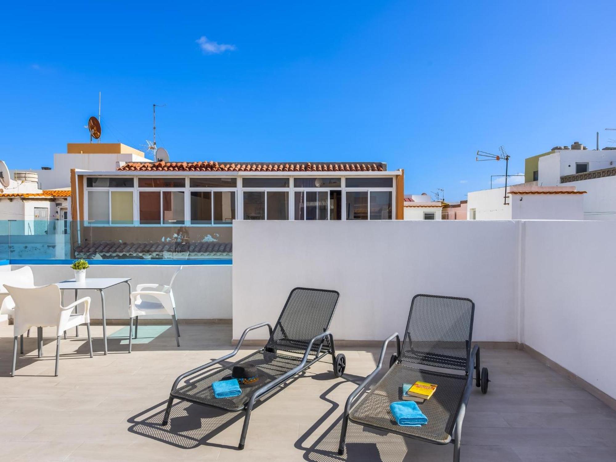 Okeanos Eco Guest House Los Abrigos Eksteriør bilde